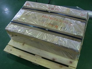 直角切断品木製パレット梱包